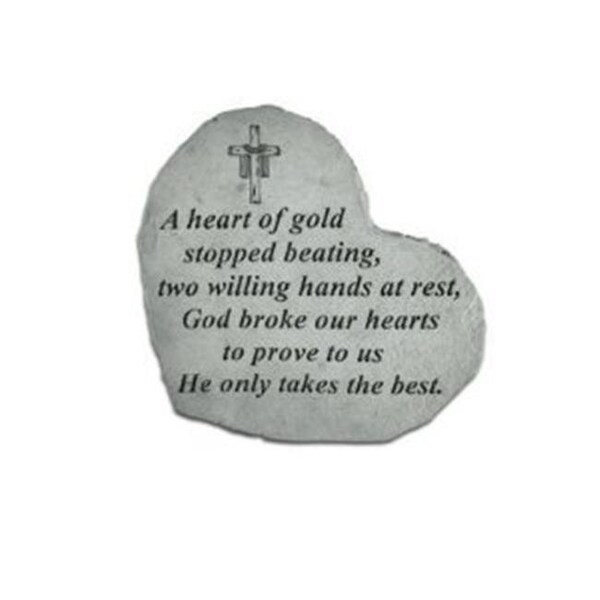 Kay Berry Kayberry 08504 Small Heart - A heart of gold. 8504 - main